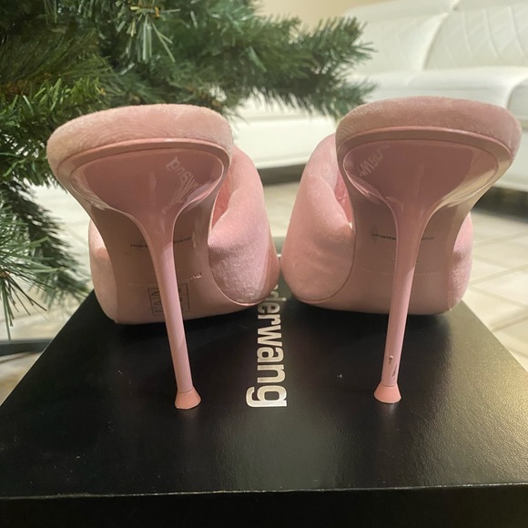 sienna high mule in lycra - Picture 6 of 6